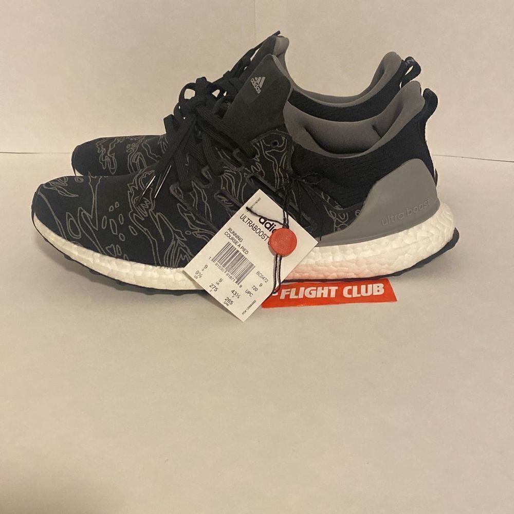 Adidas Ultraboost BC0472 “Undefeated” Men's Black Camo Size 9.5‎